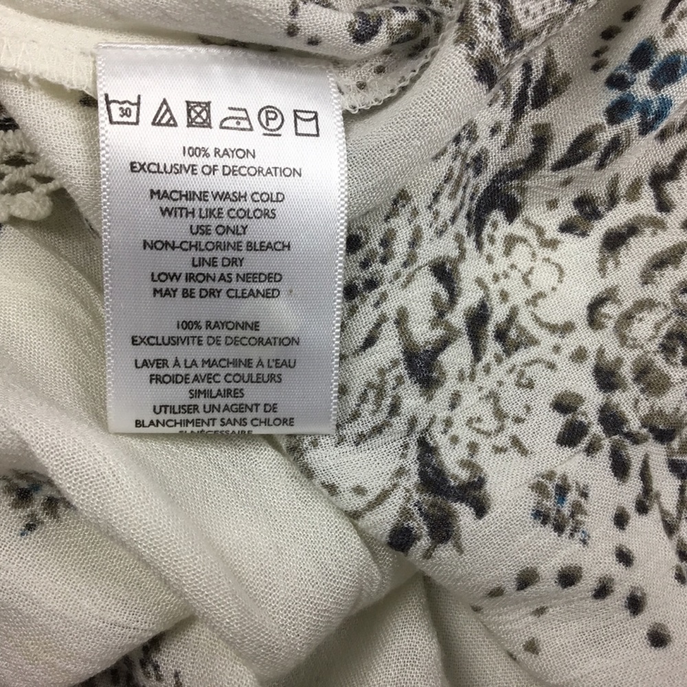 Ecote Pom Pom Trim Cold Shoulder Blouse in Cream - Picture 5 of 5